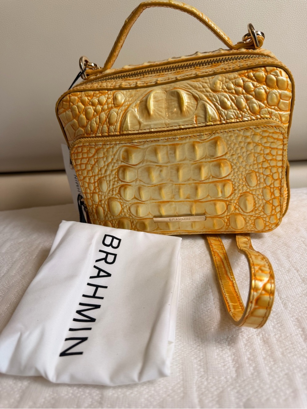 Brahmin Tori small Leather Satchel
